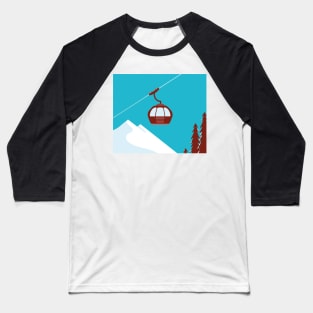 Winter landscape Baseball T-Shirt